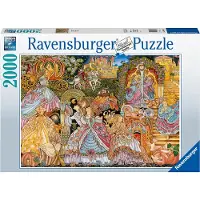 Ravensburger puzzel WD: Cinderella; The Glass Slipper 2000 stukjes |