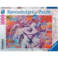 Ravensburger puzzel Cupido en Psyche verliefd 1000 stukjes |
