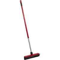 Coppens Rubberen bezem 30cm telescoopsteel 84-135cm |