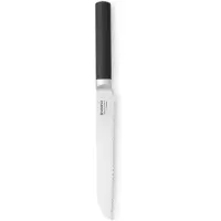 Brabantia Profile Broodmes - Gekarteld - RVS / Zwart