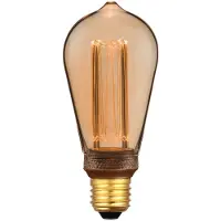 Eglo Lichtbron stepdim. Amber kooldraad E27 ST64 |