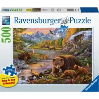 Ravensburger puzzel Wildernis - Legpuzzel - 500 stukjes