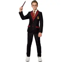 Suitmeister kostuum Harry Potter Gryffindor zwart/bordeaux Jongens Polyester Reverskraag - maat 98/116