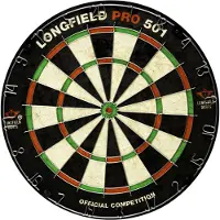 Longfield Dartbord Pro 501 Wedstrijd Dartbord