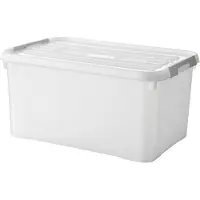 Curver handy+ opbergbox 115 liter transparant |