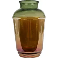 Coppens Vaas rond Amber/Green High |