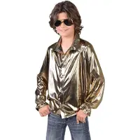 Coppens Blouse folie goud | Maat 164 |