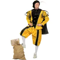 Coppens Piet fluweel geel | Maat 58 |