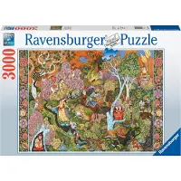 Ravensburger Puzzle 3000 pièces Jardin des signes solaires