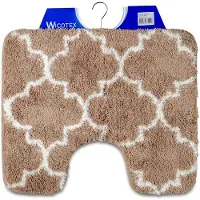 Wicotex Toiletmat Marseille taupe 50x60cm taupe Acryl Badkamermat