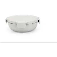 Brabantia Make & Take Salade Lunchbox To Go - 1,3 l - Kunststof - Light Grey