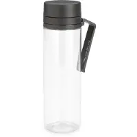 Brabantia Make & Take Drinkfles met Fruitfilter - 500 ml - Dark Grey