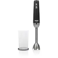 Princess 01.221229.01.001: Staafmixer, 0,7 liter, 1 meter, 1200 watt, zwart, roestvrij staal