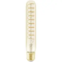 Eglo Ledfilamentlamp Spiral - Smoke - D3cm - Dimbaar - Warm Wit - E27 - 4w