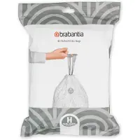Brabantia PerfectFit Vuilniszakken - 50/60 l - Code H - 40 stuks