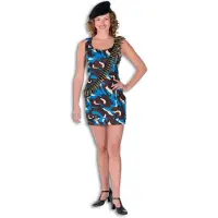 Coppens Army Dress Turquoise | Maat 36