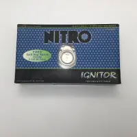 Nitro Golfballen 'ignitor' 12 (4 x 3) witte golfballen met gratis horloge ( om aan de golftas te hangen) in doos
