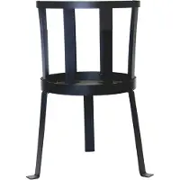 Esschert Design Zweedse Fakkelhouder Fancy Flames Zwart 31,5 X 28 X 40,1 Cm