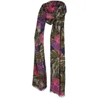 Sarlini Langwerpige Sjaal Multi Print Bright