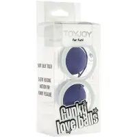 ToyJoy Funky Love Balls - Vaginale Balletjes - Paars - Ø 35 mm