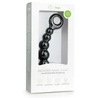 EasyToys - Gebogen anaalplug anaalketting met 7 bolletjes 1 St