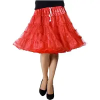 Wilbers Petticoat luxe, rood | Maat One Size