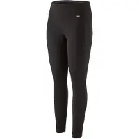 Patagonia - Women's Cap Midweight Bottoms - Synthetisch ondergoed L, zwart