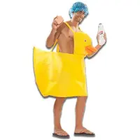 Witbaard Badeend kostuum easy (geel)