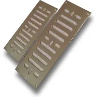 Talamex Ventilatierooster 152 mm x 76 mm Open met RVS muggengaas