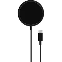 Puro Magnetische oplaadkabel USB-C Magsafe - Ładowarka bezprzewodowa indukcyjna 15W (czarny) (15 W), Draadloze laders, Zwart