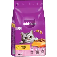 Whiskas droog adult kip 3,8 kg
