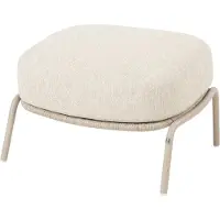 4Seasons Puccini voetenbank met kussen latte