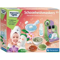 Clementoni Wetenschap en Spel – Schoonheidsmaskers – Beautyset Kinderen – Knutselpakket Meisjes en Jongens – 8+ jaar