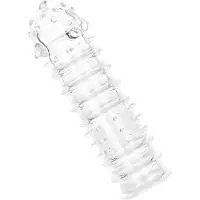 EIS Gestructureerde penisschede, 15,5 cm