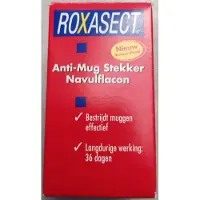 Roxasect 3x Navulling Anti-Mug Muggenstekker - Navulverpakking