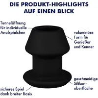 EIS silicone tunnel anaalplug, verschillende maten