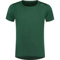 Rogelli Promo Hardloopshirt Heren - Korte Mouwen - Donkergroen - L