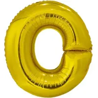 Amscan Letterballon O Folie 86 Cm Goud