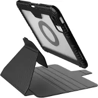 NILLKIN Bumper SnapSafe Magnetic Hoes - Geschikt voor Apple iPad 11 (2025) A16 / 10.9 (2022) - Book Case met Camera Slider en Sleep/Wake Zwart