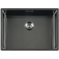 Lorreine Royal series spoelbak 55x40cm gun metal LEVERBAAR WEEK 48