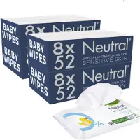 Neutral - Baby Billendoekjes - 32 x 52 = 1664 stuks - 0% Parfum