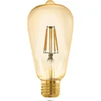 Eglo Smart lamp E27 | Edison ST64 | Amber | 2200K | Zigbee | 4W