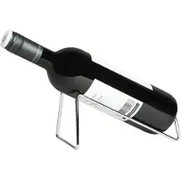 QUVIO Wijnrek - 1 Fles - RVS