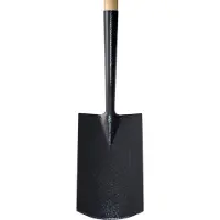 Hendrik Jan - Spade - Lange steelhouder - Steel 75 cm - Essenhout