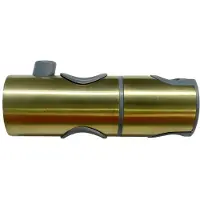 Saniclear Brass messing glijstuk tbv regendouche