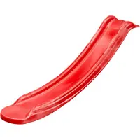 Swing King Aanbouw Glijbaan 1,2 meter rood geschuimd