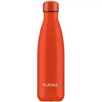FLASKE Sunrise Match - RVS Drinkfles van 500ML- Geschikt als waterfles, thermosfles en thermoskan