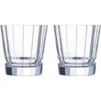 Cristal d'Arques Whiskey Glazen Macassar 320 Ml - 2 Stuks