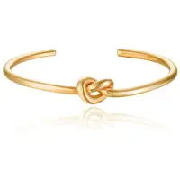 Cilla Jewels Goudkleurige Edelstaal Damesarmband met Knoop