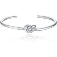 Cilla Jewels Zilverkleurige Edelstaal Damesarmband met Knoop